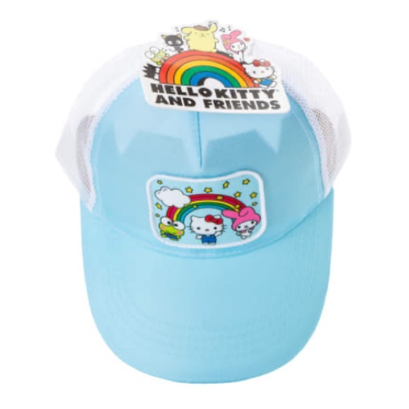 NWT✨ Sanrio Hello Kitty and Friends Trucker Style SnapBack Hat Keroppi My Melody - Picture 1 of 4